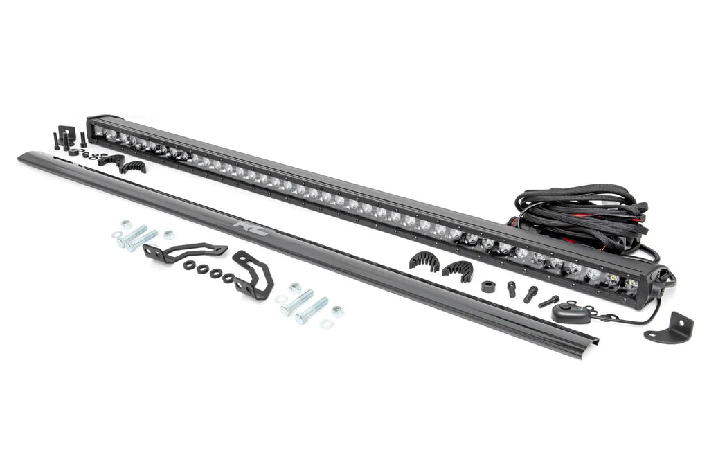 LED Light Kit | Rear Mount | 40" Black Single Row | Polaris RZR 1000XP4 (2024) by Rough Country