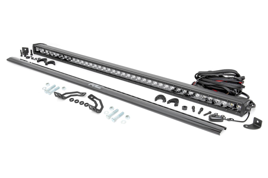 LED Light Kit | Rear Mount | 40" Black Single Row | Polaris RZR 1000XP4 (2024) by Rough Country