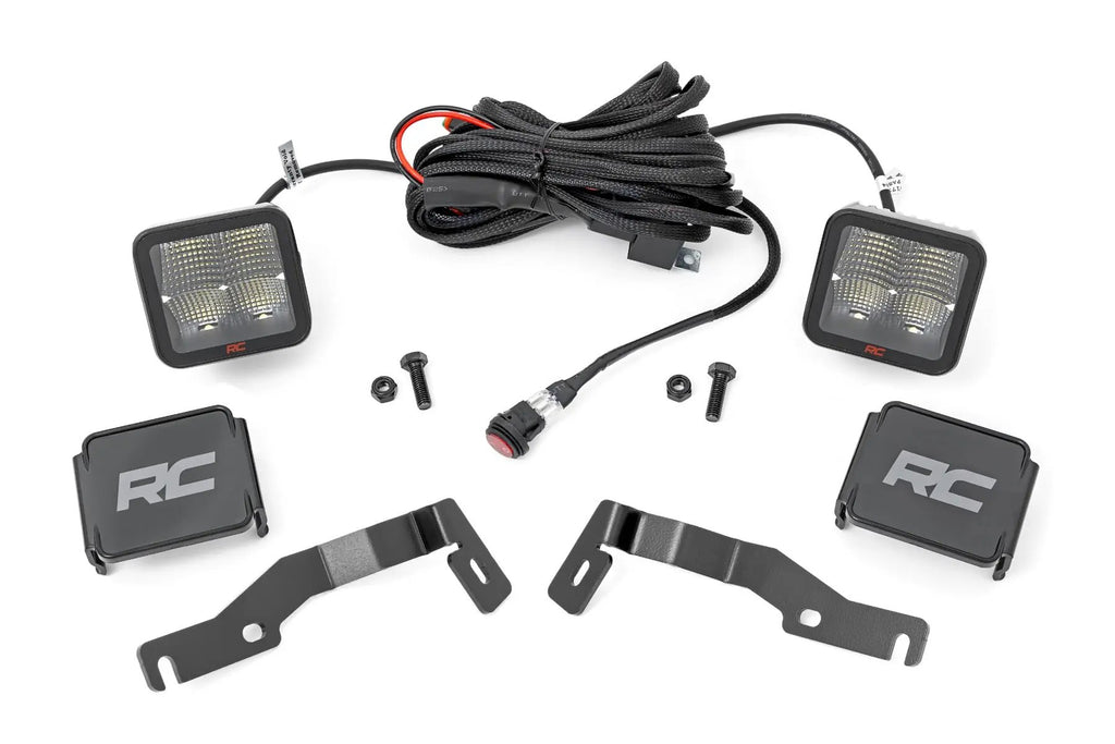 LED Light Kit | Ditch Mount | 2" Spectrum Pair | Spot | Toyota Tacoma (24-26)