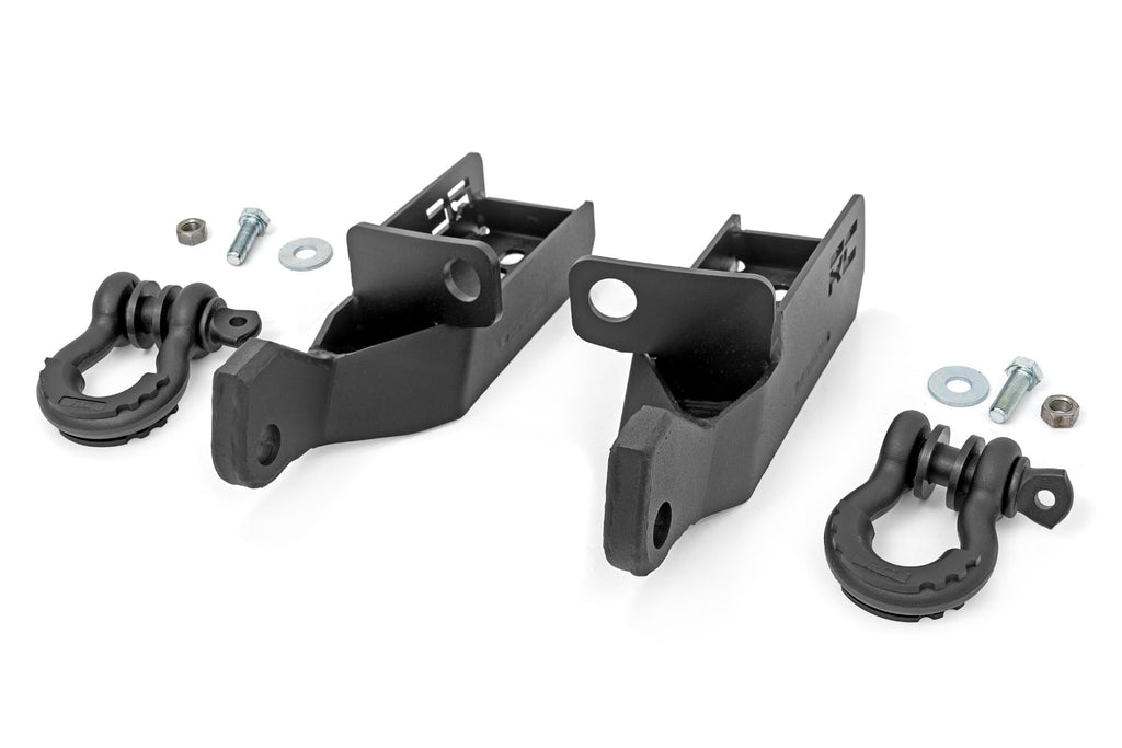 Front Shackle Kit | D-Ring Combo | Toyota Tacoma 2WD/4WD (2024-2026) by Rough Country