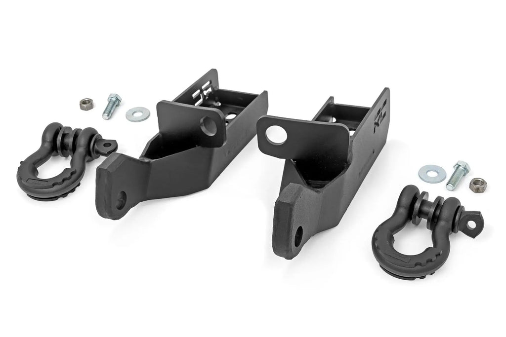 Front Shackle Kit | D-Ring Combo | Toyota Tacoma 2WD/4WD (2024-2026) by Rough Country