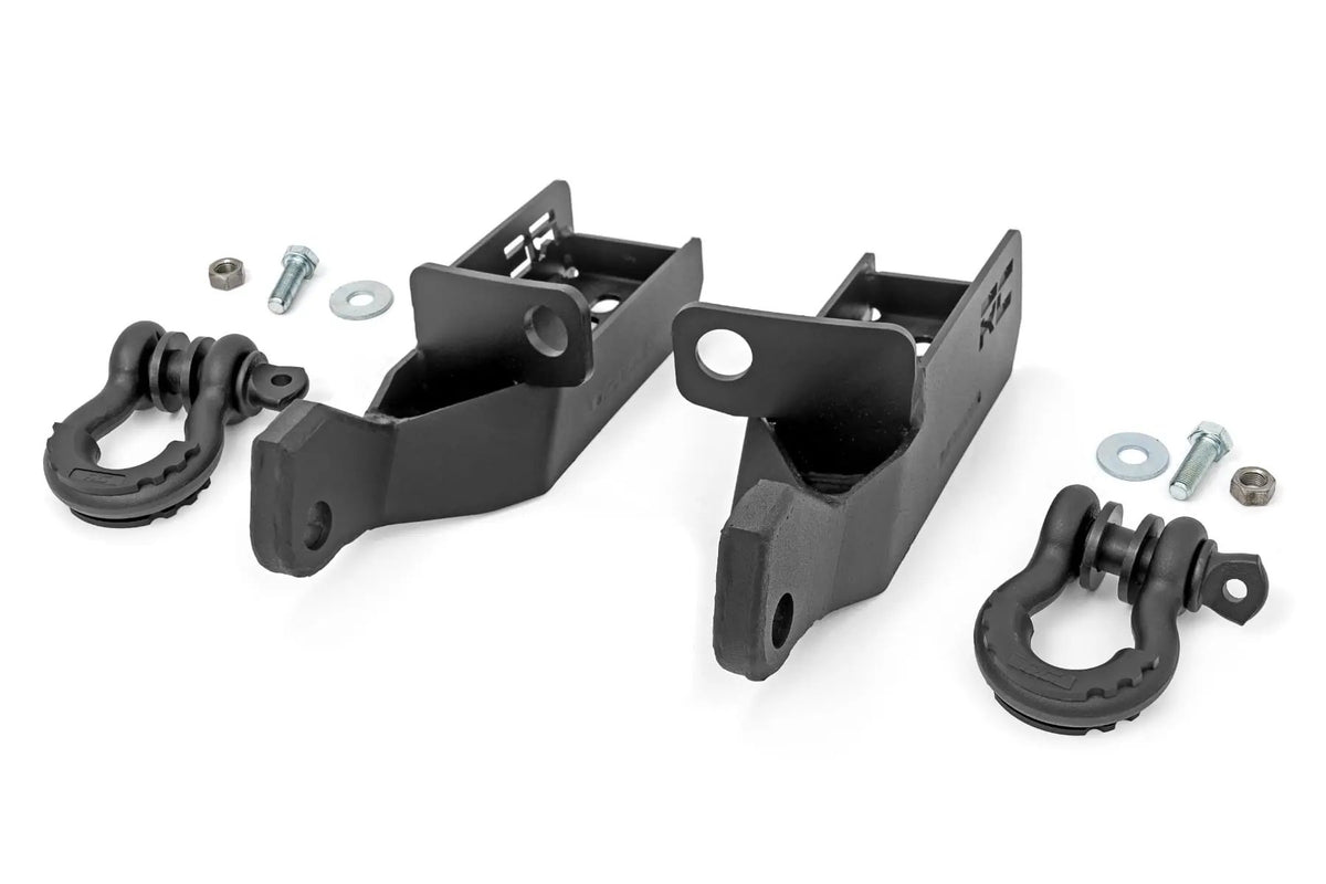 Front Shackle Kit | D-Ring Combo | Toyota Tacoma 2WD/4WD (2024-2026) by Rough Country