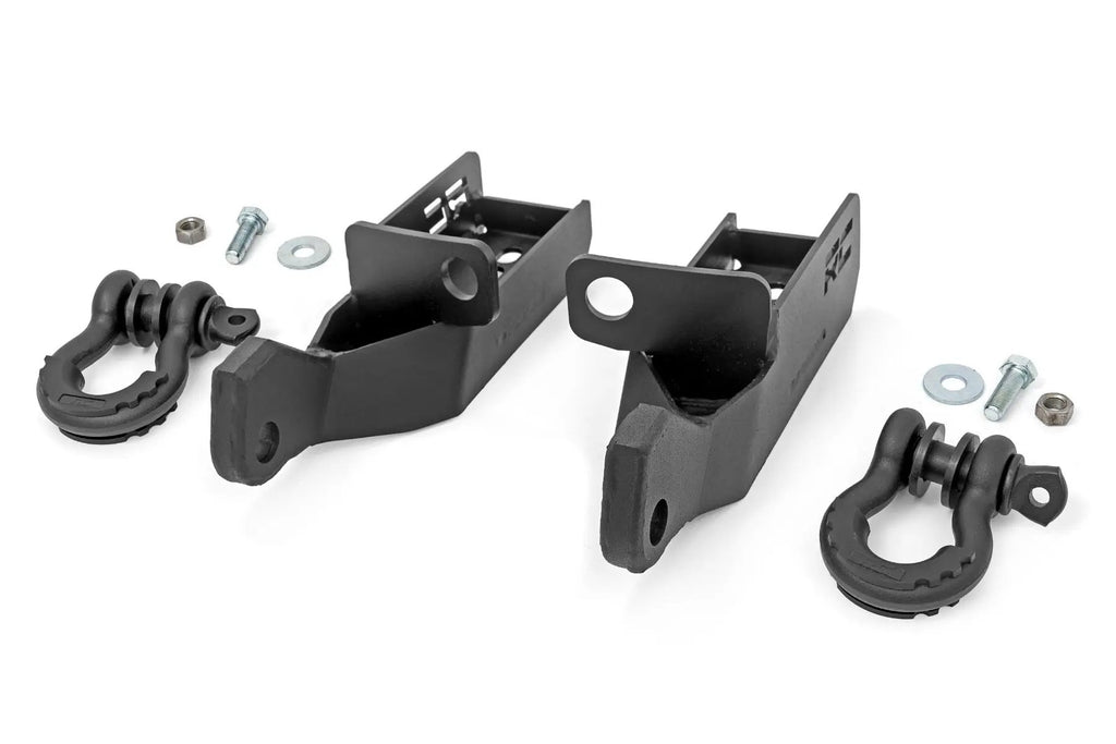 Front Shackle Kit | D-Ring Combo | Toyota Tacoma 2WD/4WD (2024-2026) by Rough Country