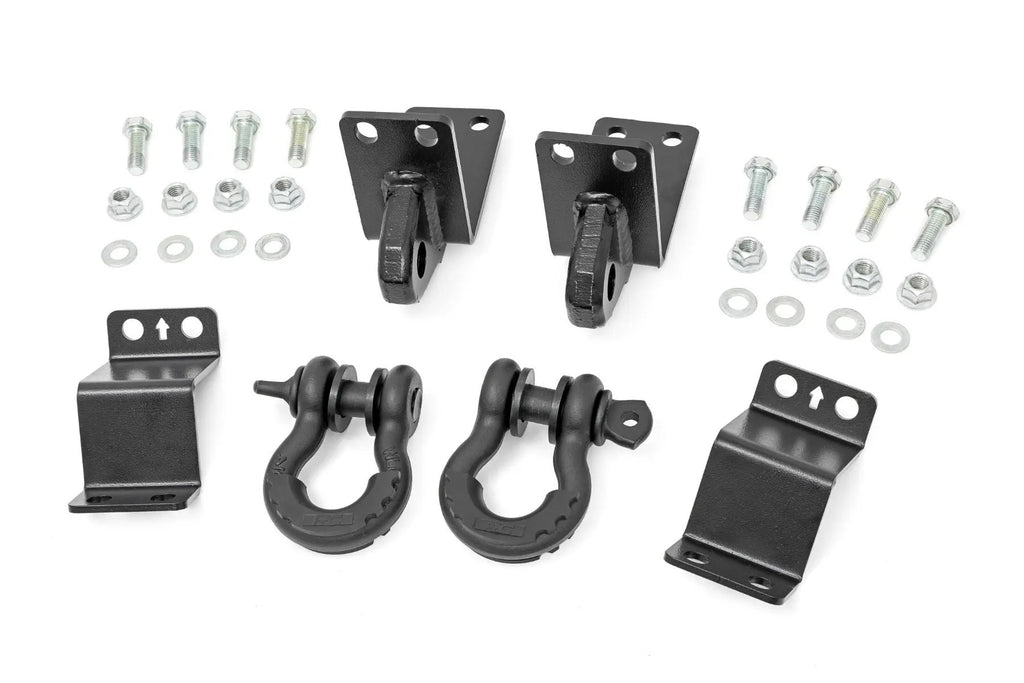Rear Shackle Kit | D-Ring Combo | Toyota Tacoma 2WD/4WD (2024-2026) by Rough Country