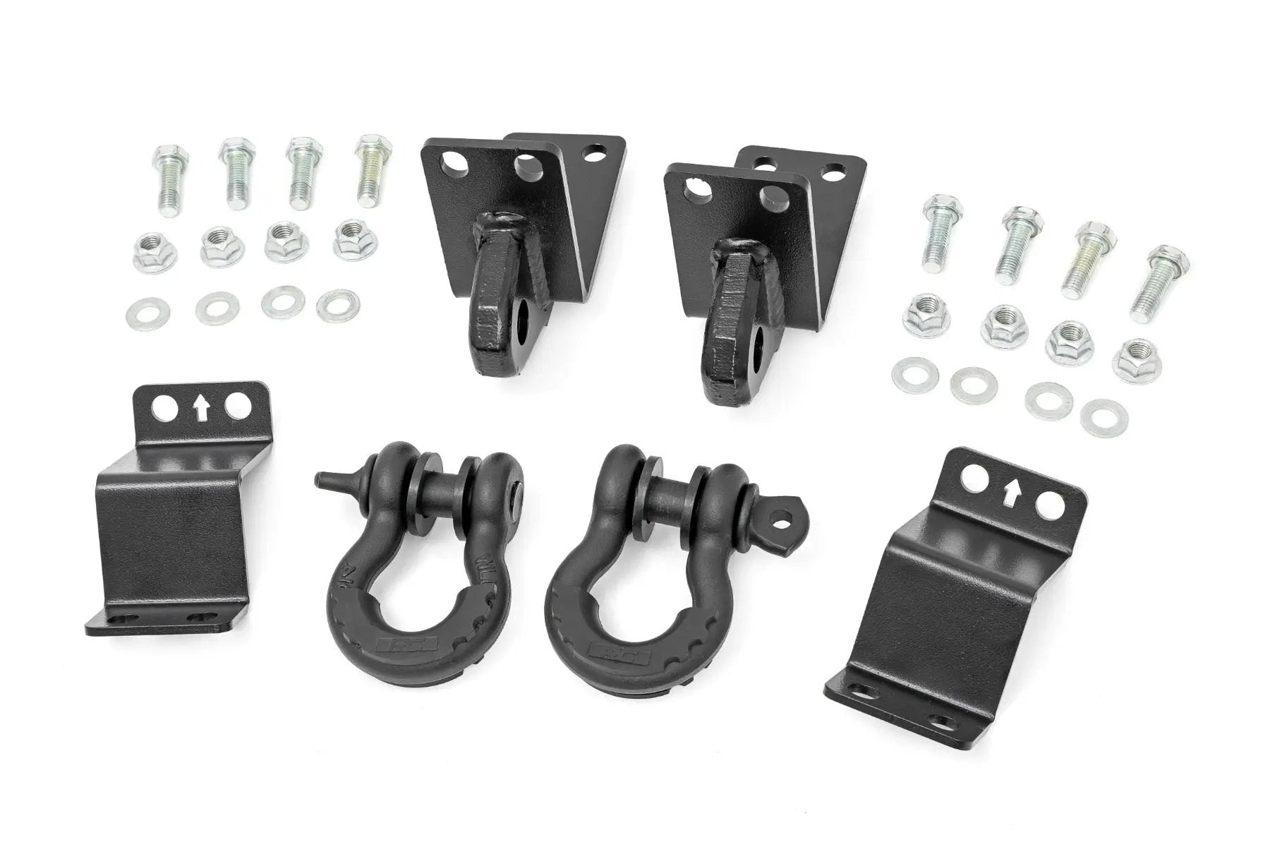 Rear Shackle Kit | D-Ring Combo | Toyota Tacoma 2WD/4WD (2024-2026) by Rough Country