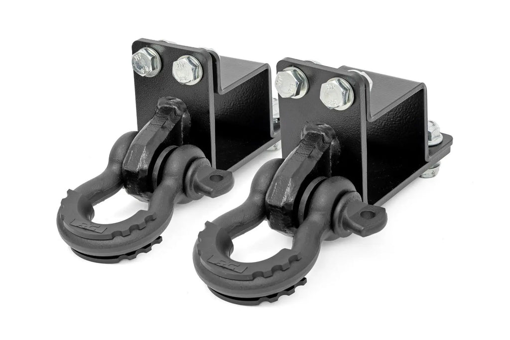 Rear Shackle Kit | D-Ring Combo | Toyota Tacoma 2WD/4WD (2024-2026) by Rough Country