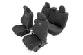 Seat Covers | FR & RR | Double Cab | Toyota Tacoma 2WD/4WD (2024-2026) by Rough Country