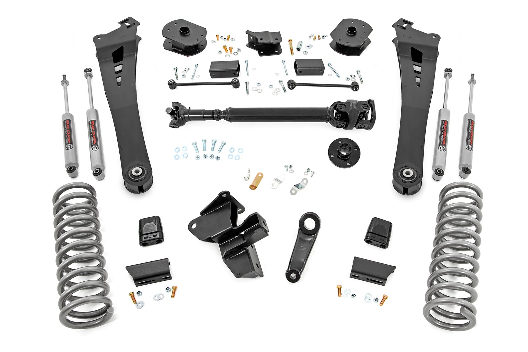 5 Inch Lift Kit | Fr D/S | 10 Bolt T-Case | Ram 2500 4WD (2025-2026) by Rough Country