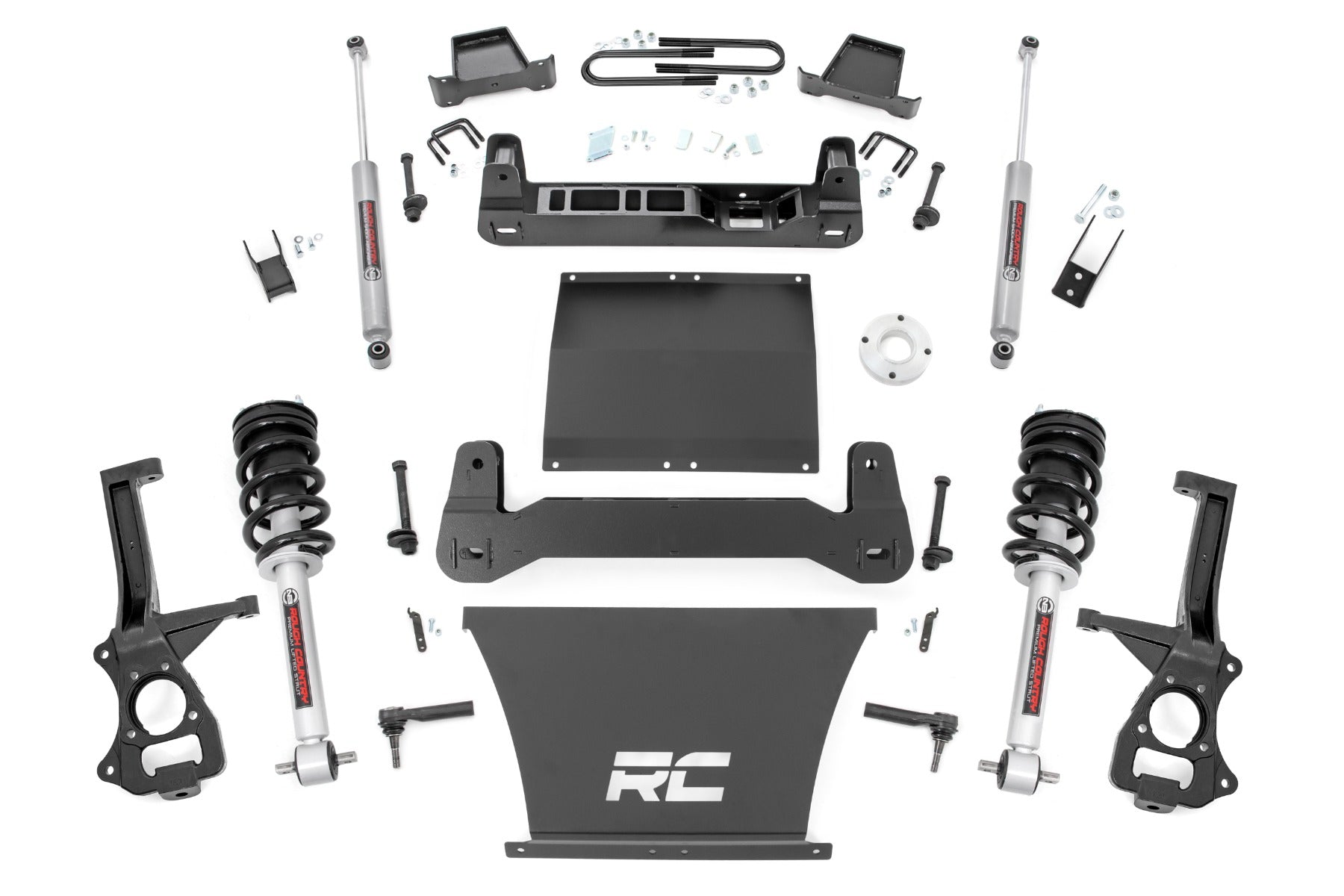6 Inch Lift Kit | N3 Struts | GMC Sierra 1500 2WD (2025-2026) by Rough Country