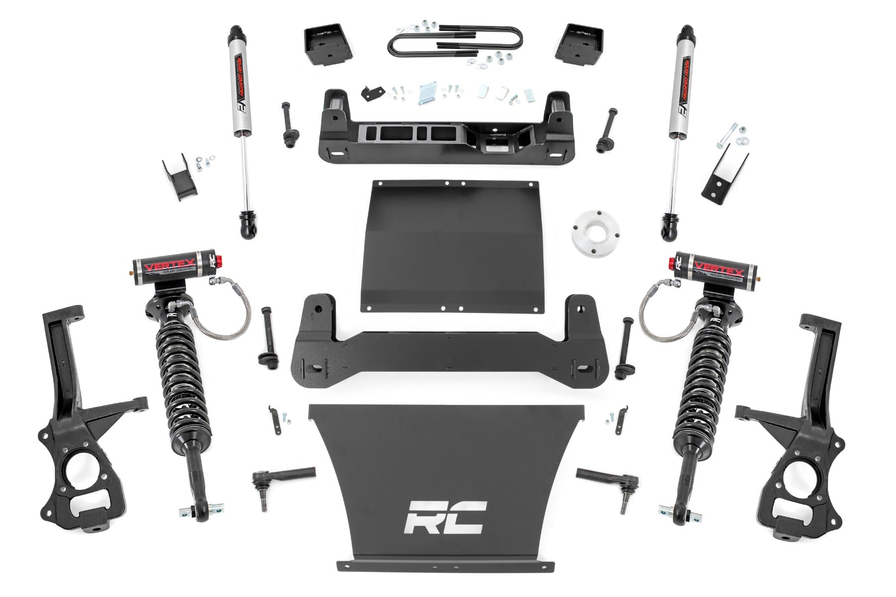 6 Inch Lift Kit | Mono Leaf Rear | Vertex/V2 | GMC Sierra 1500 2WD (25-26) by Rough Country