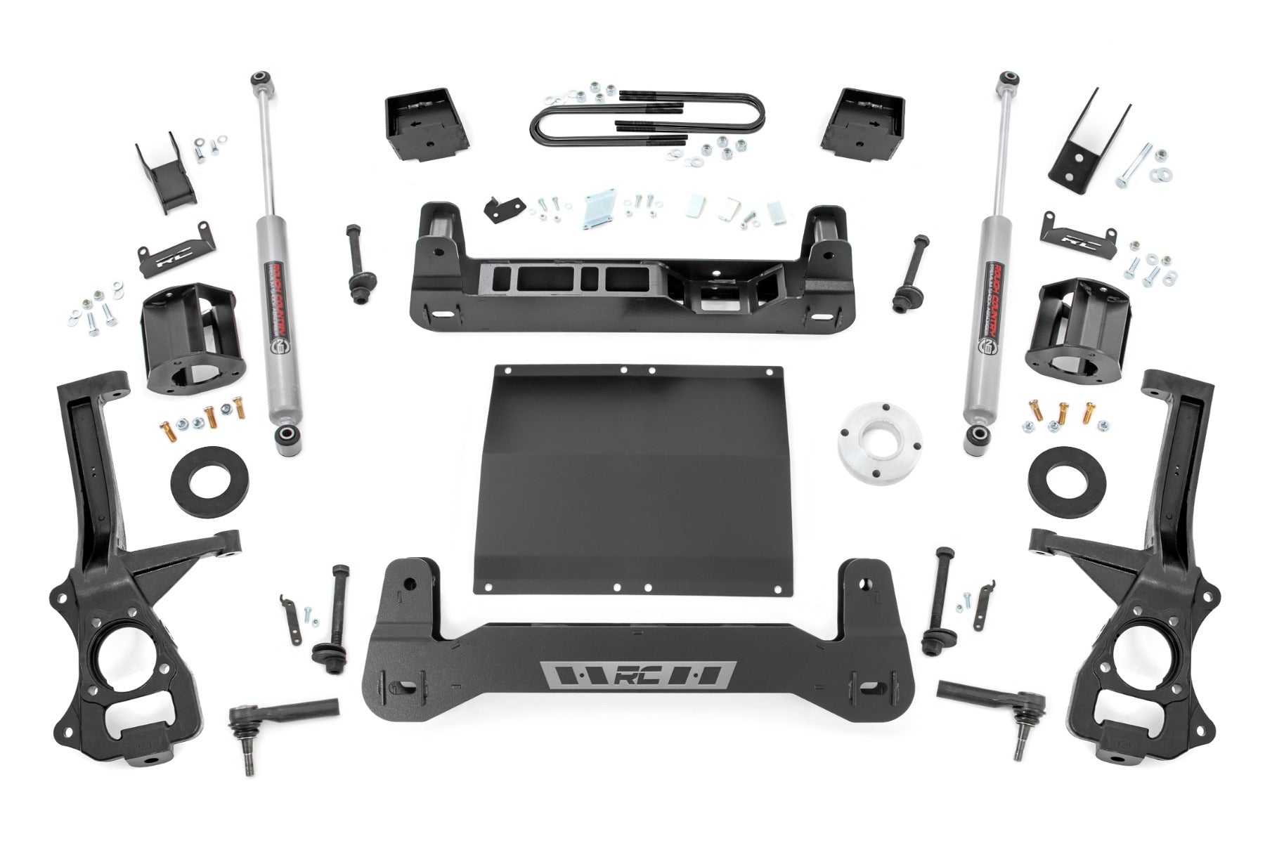 6 Inch Lift Kit | Mono Leaf Rear | Diesel | GMC Sierra 1500 2WD (2025-2026) by Rough Country