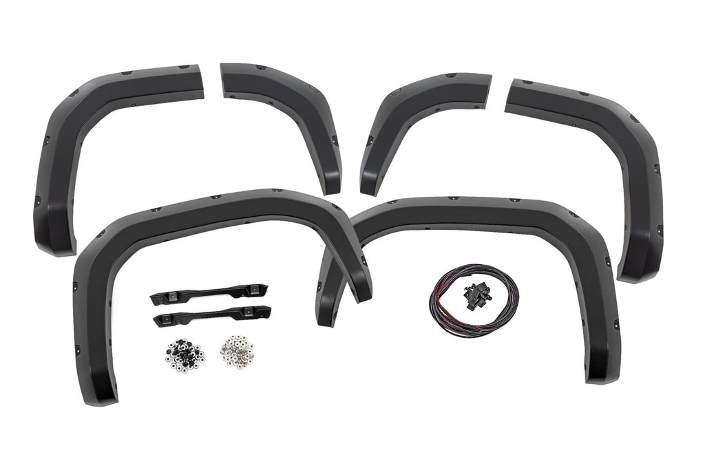Pocket Fender Flares | 202 Gloss Black | Toyota 4Runner 2WD/4WD (2025-2026) by Rough Country