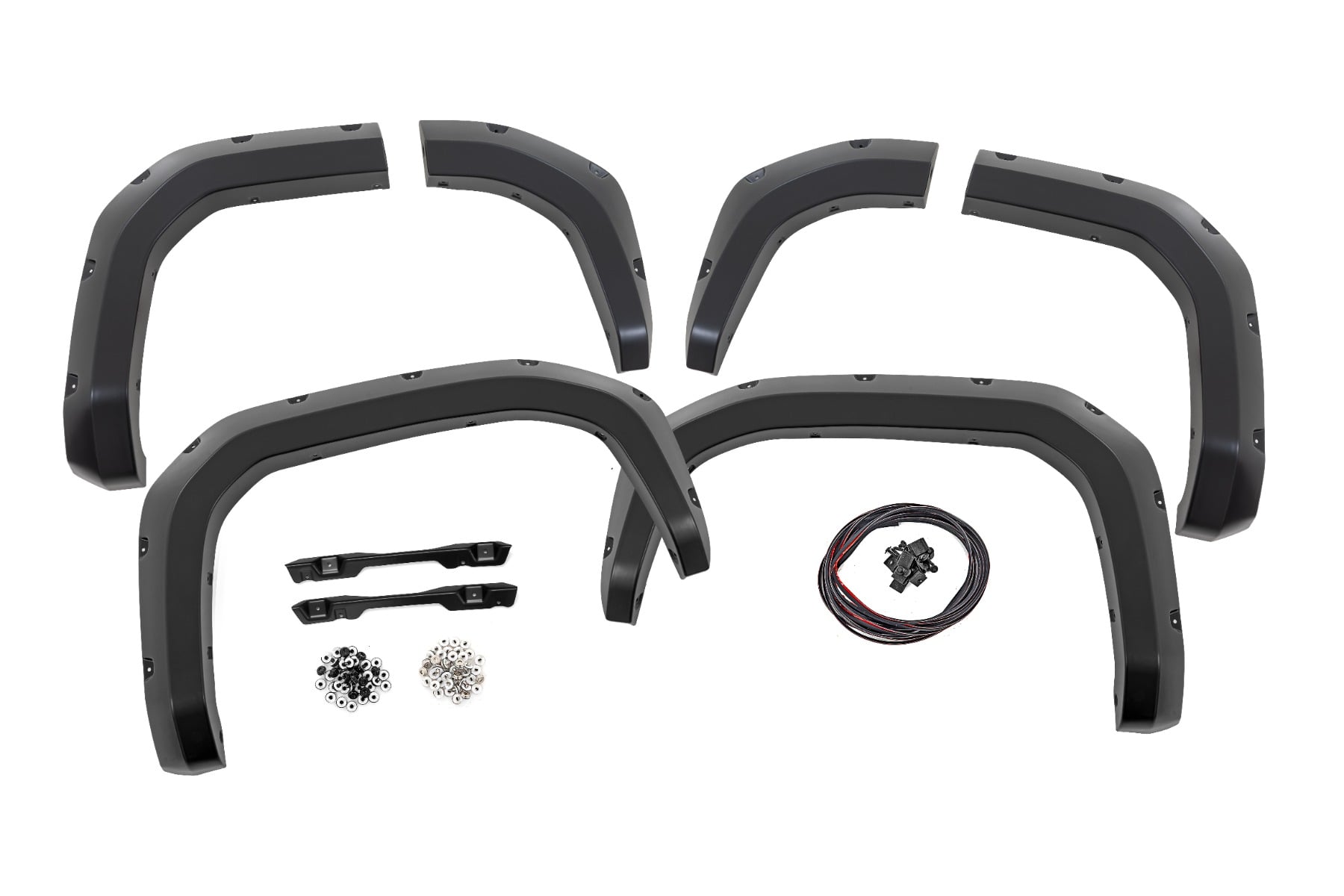 Pocket Fender Flares | 202 Gloss Black | Toyota 4Runner 2WD/4WD (2025-2026) by Rough Country