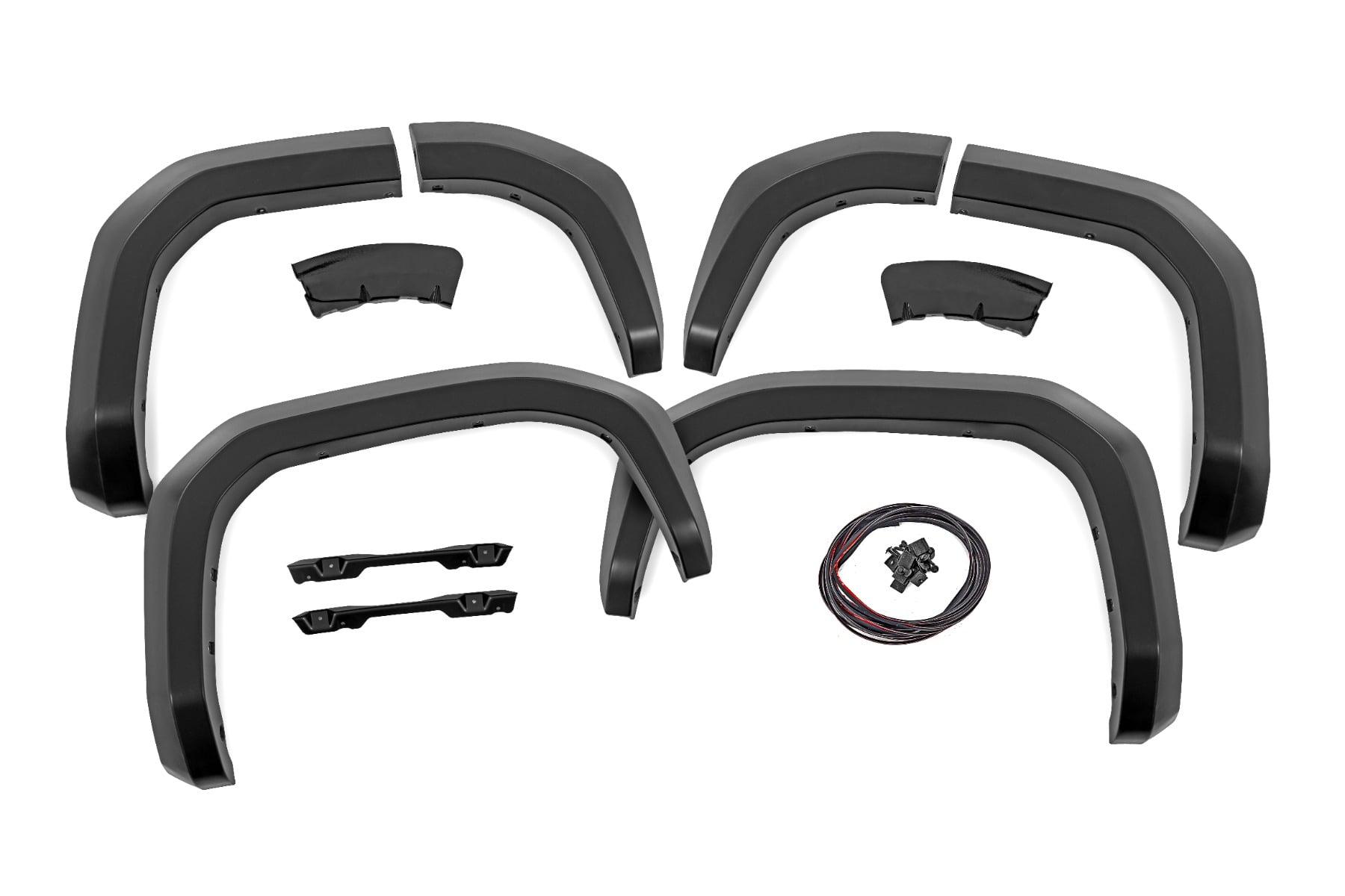 Sport Fender Flares | 202 Gloss Black | Toyota 4Runner 2WD/4WD (2025-2026) by Rough Country