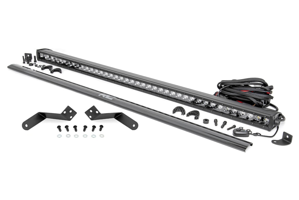 LED Light Kit | Rear Mount | 50" Black-Series Single Row | CFMOTO UFORCE U10 Pro by Rough Country