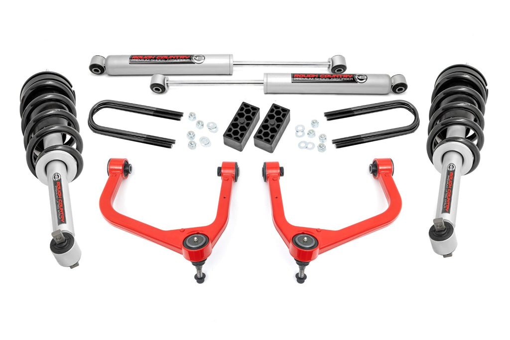3.5 Inch Lift Kit | N3 Struts | Chevy Silverado 1500 2WD/4WD (2025-2026) by Rough Country