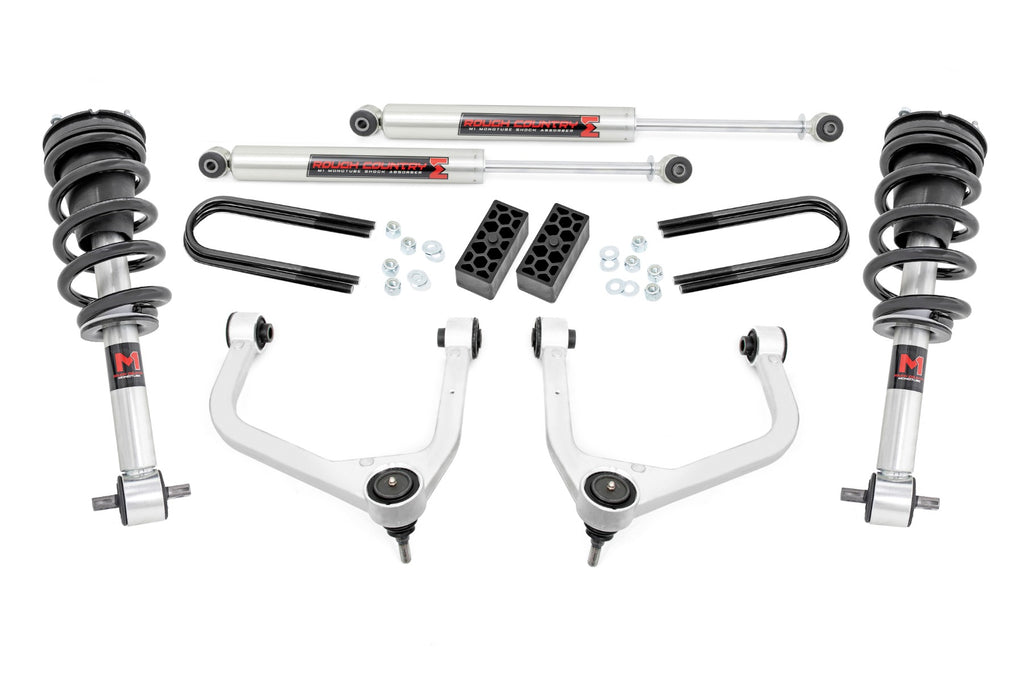 3.5 Inch Lift Kit | M1 Struts/M1 | Chevy Silverado 1500 2WD/4WD (2025-2026) by Rough Country