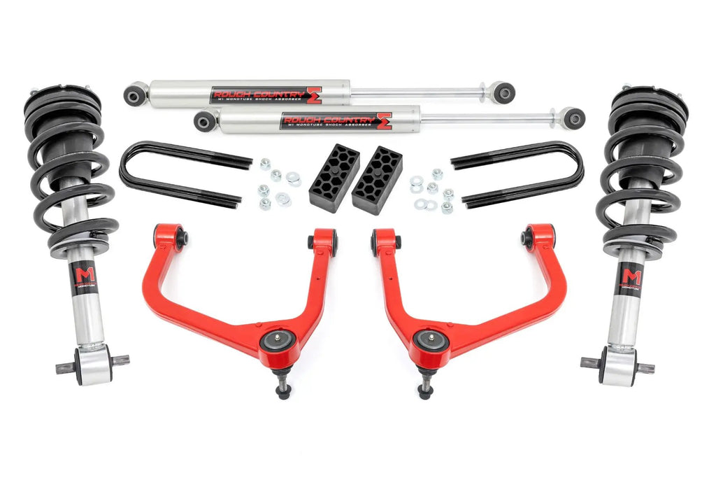 3.5 Inch Lift Kit | M1 Struts/M1 | Chevy Silverado 1500 2WD/4WD (2025-2026) by Rough Country