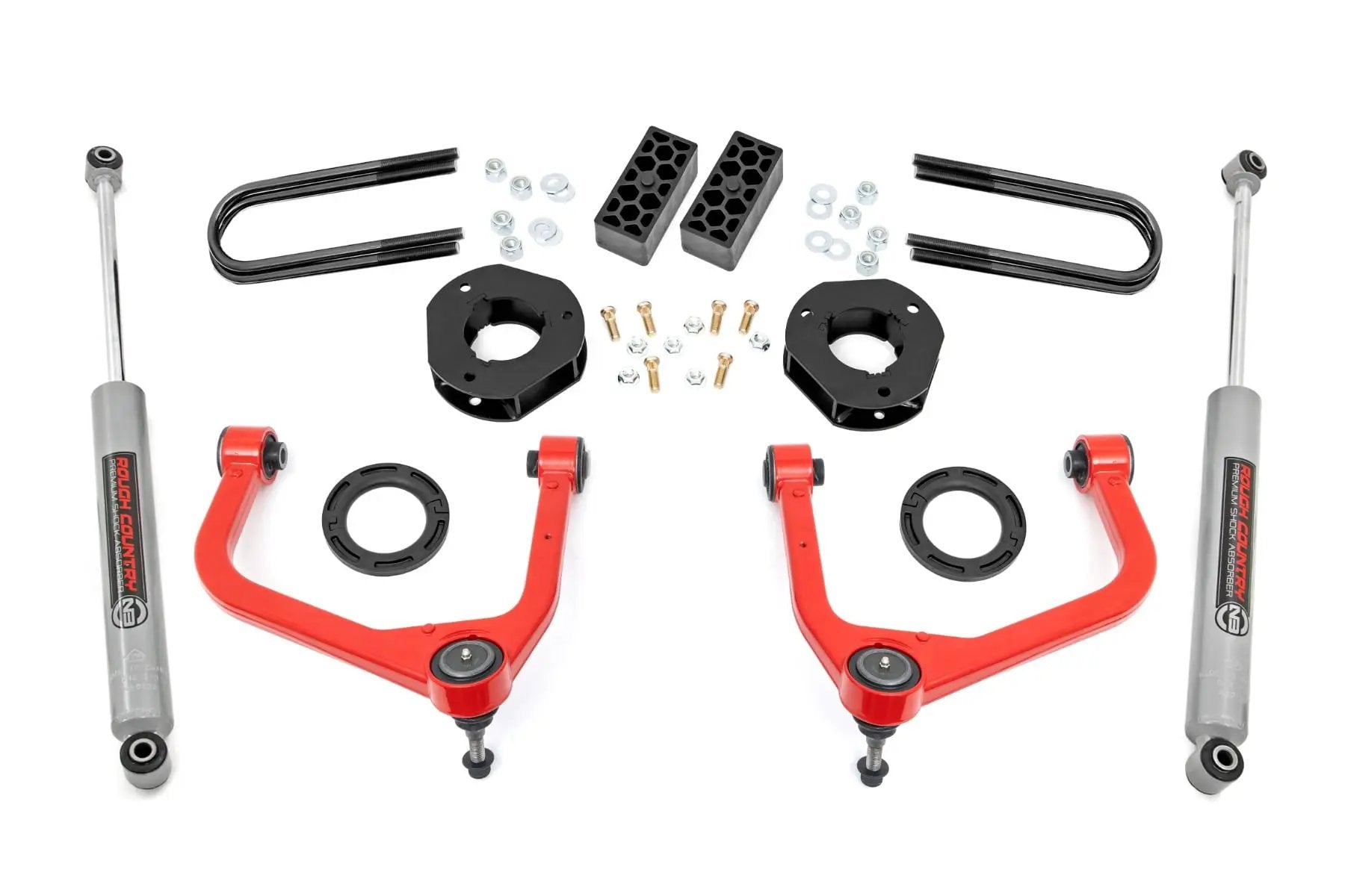 3.5 Inch Lift Kit | Chevy Silverado 1500 2WD/4WD (2025-2026) by Rough Country