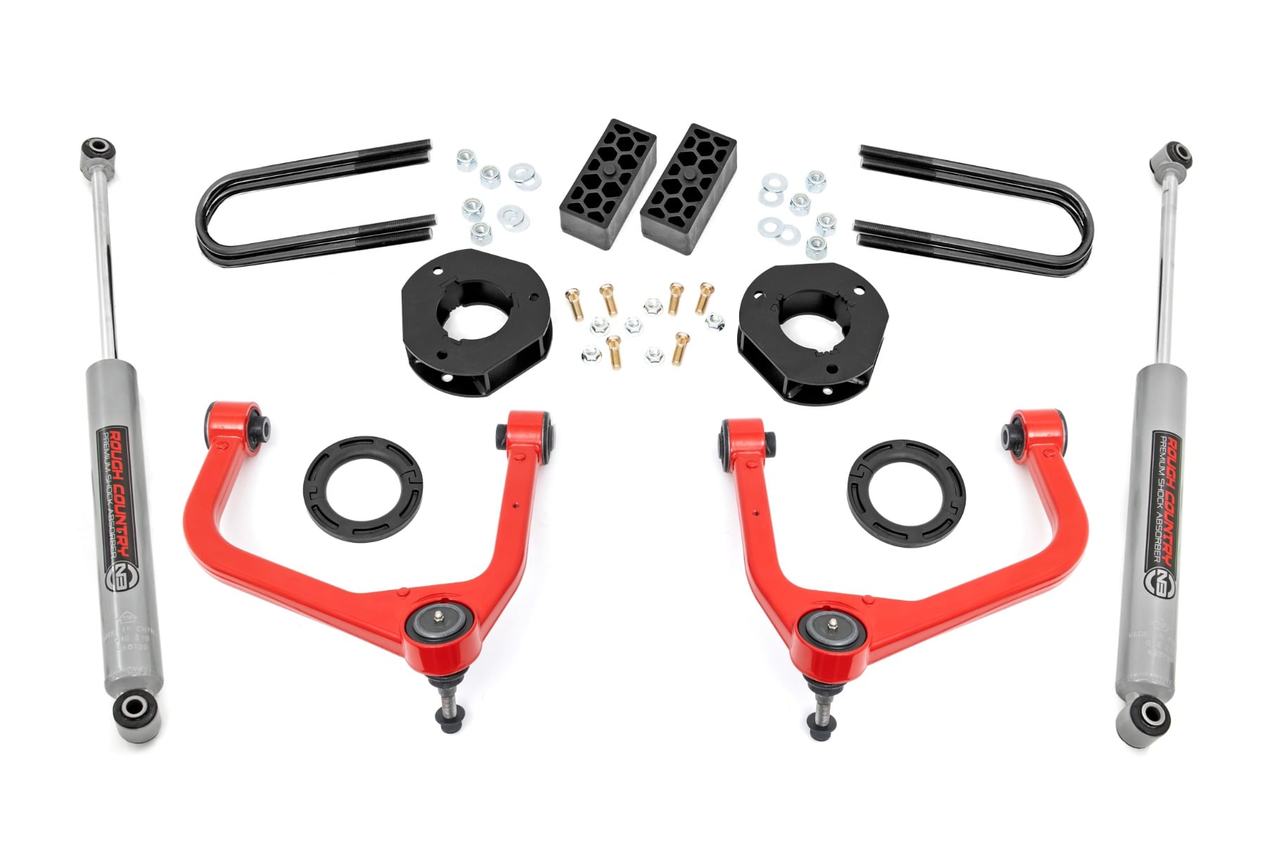 3.5 Inch Lift Kit | Chevy Silverado 1500 2WD/4WD (2025-2026) by Rough Country