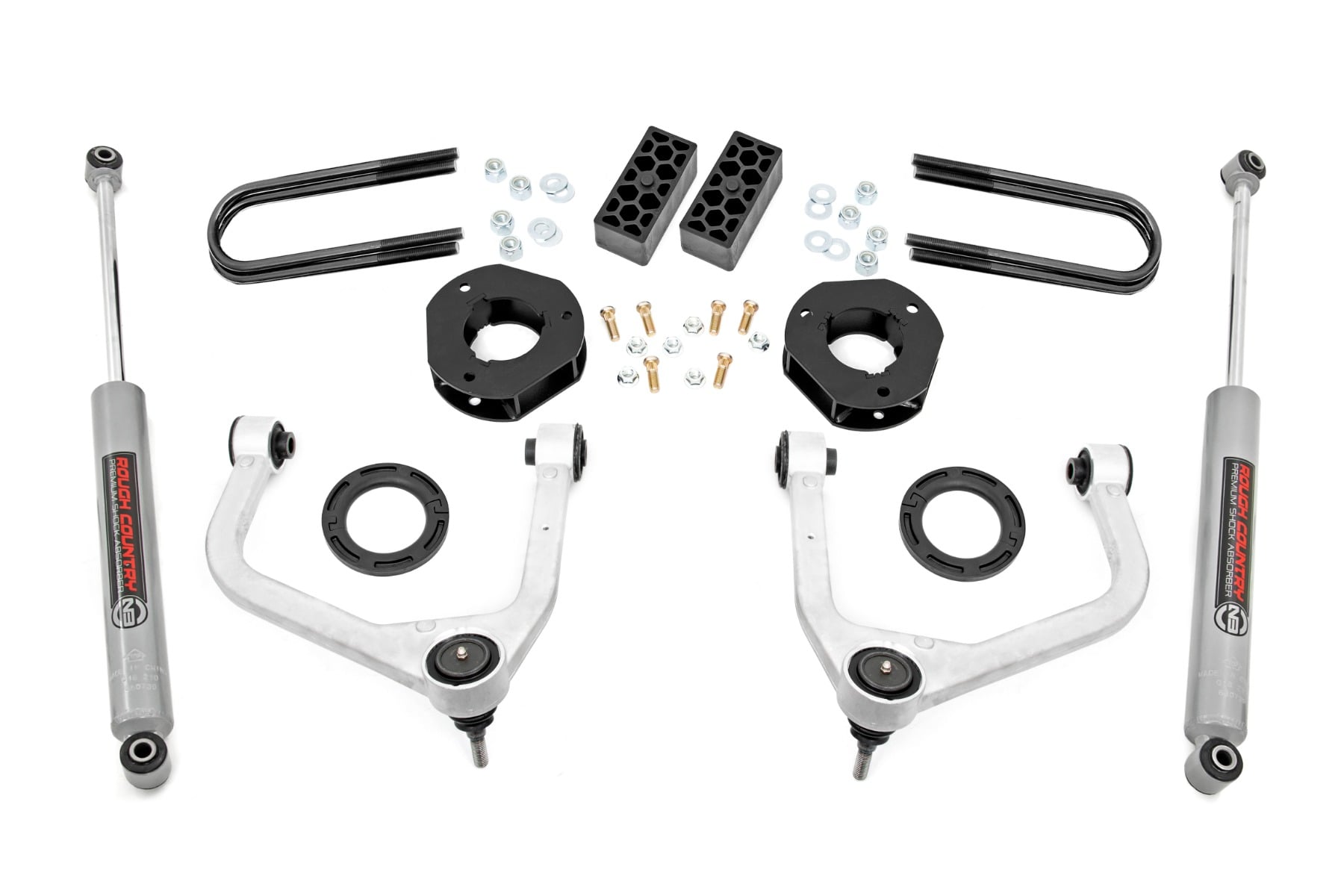 3.5 Inch Lift Kit | Chevy Silverado 1500 2WD/4WD (2025-2026) by Rough Country