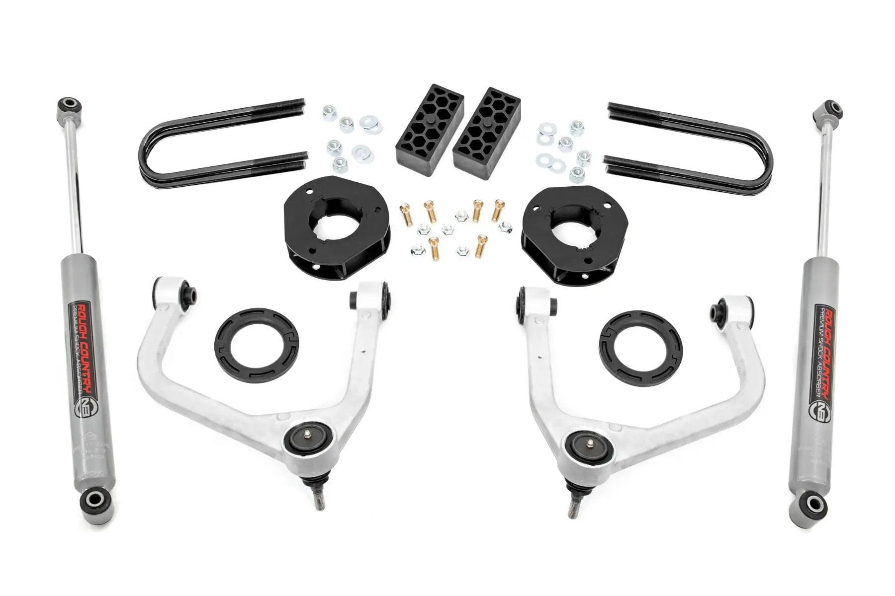 3.5 Inch Lift Kit | Chevy Silverado 1500 2WD/4WD (2025-2026) by Rough Country