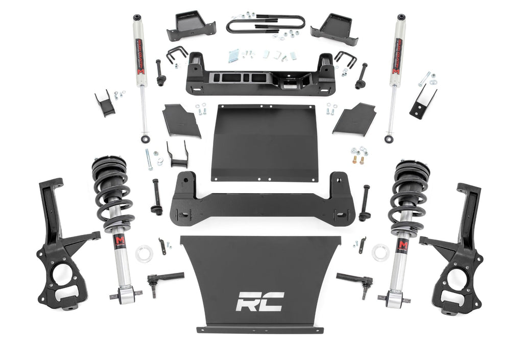 6 Inch Lift Kit | M1 Struts/M1 | Chevy Silverado 1500 4WD (2025-2026) by Rough Country