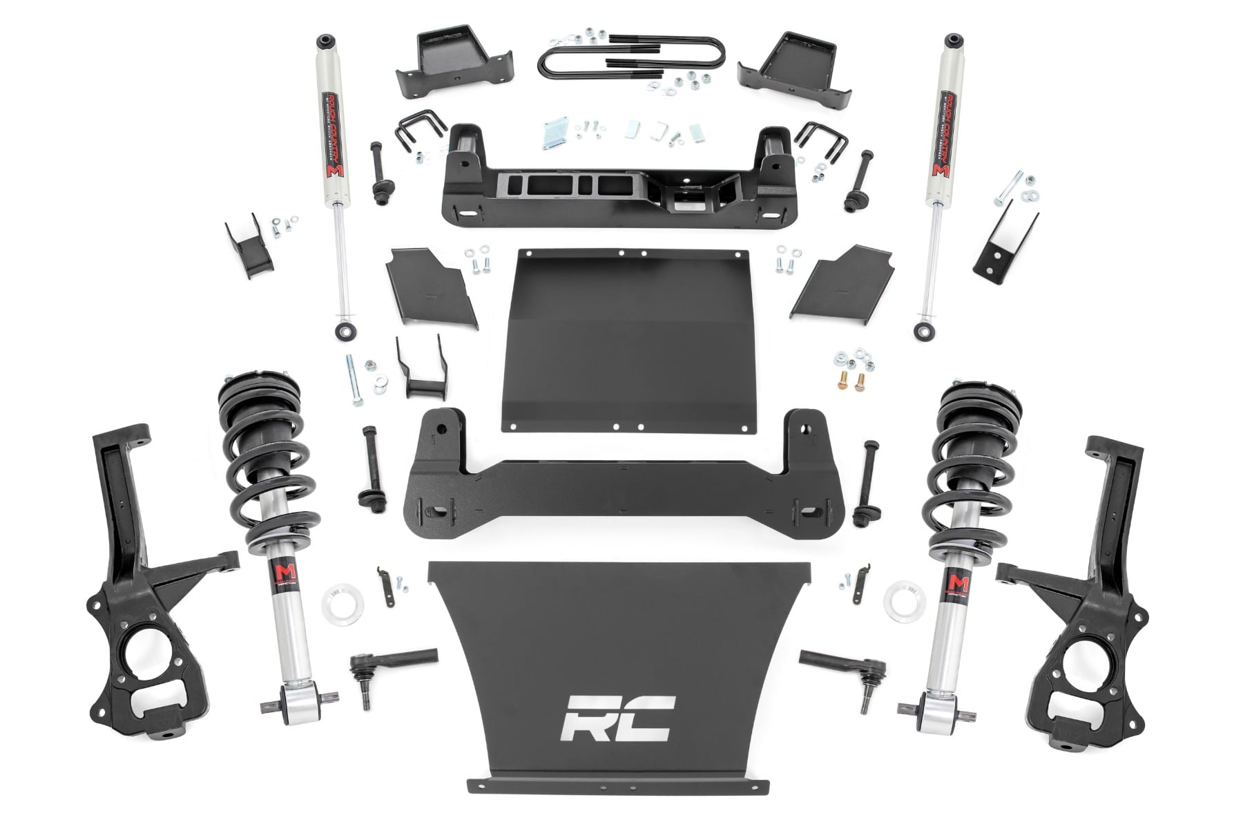6 Inch Lift Kit | M1 Struts/M1 | Chevy Silverado 1500 4WD (2025-2026) by Rough Country