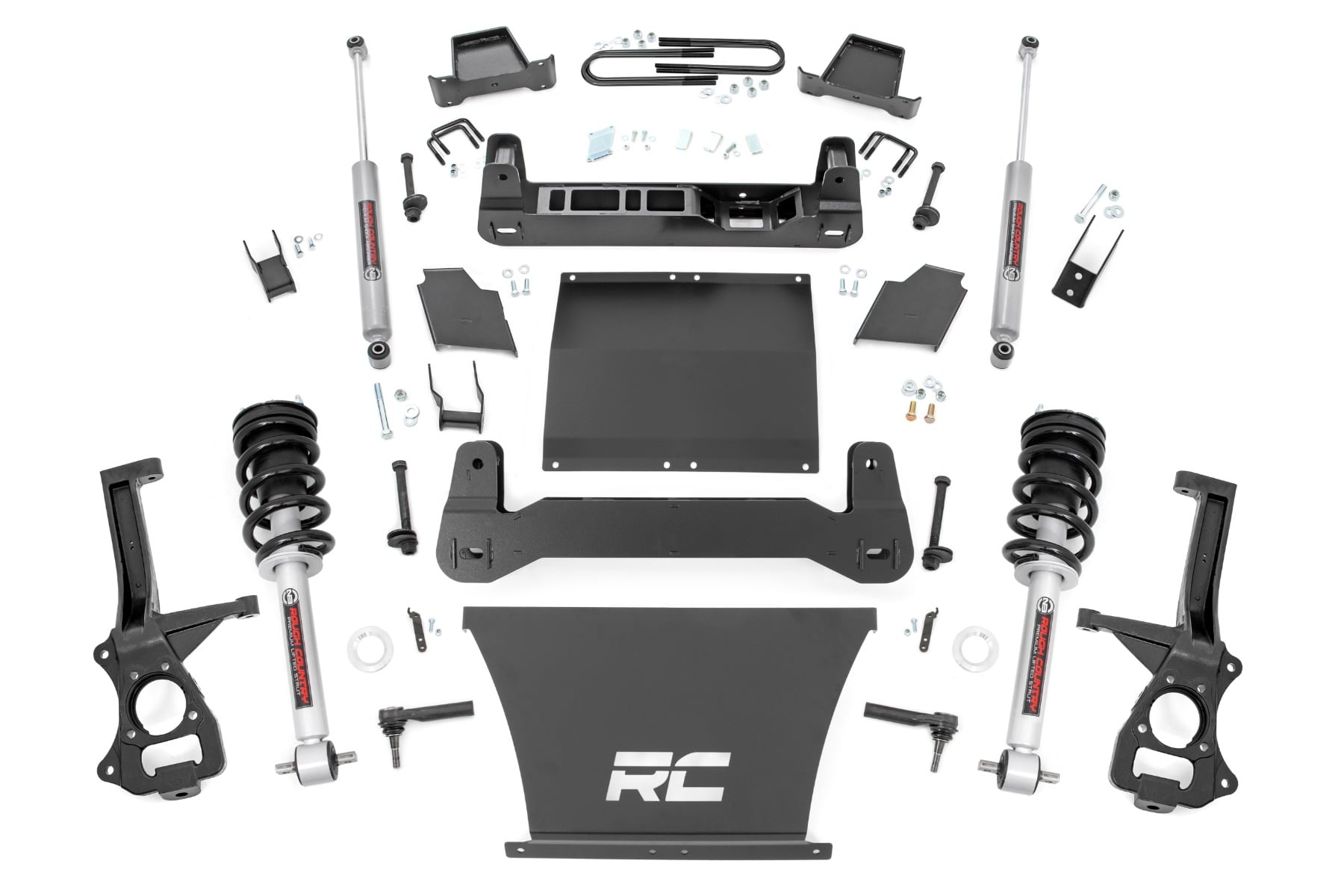 6 Inch Lift Kit | N3 Struts | Chevy Silverado 1500 4WD (2025-2026) by Rough Country