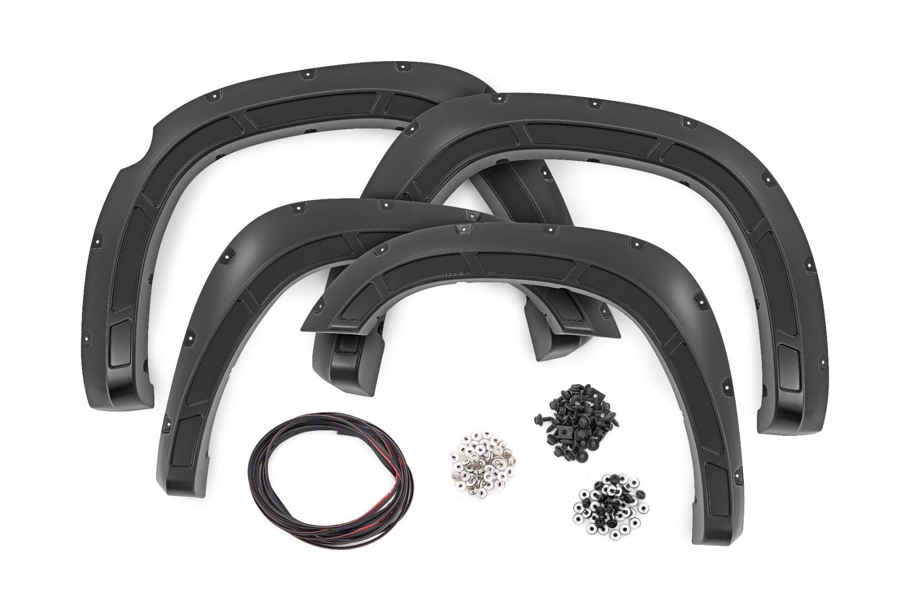 Defender Fender Flares | PW7 Bright White | Ram 1500 2WD/4WD (2025) by Rough Country
