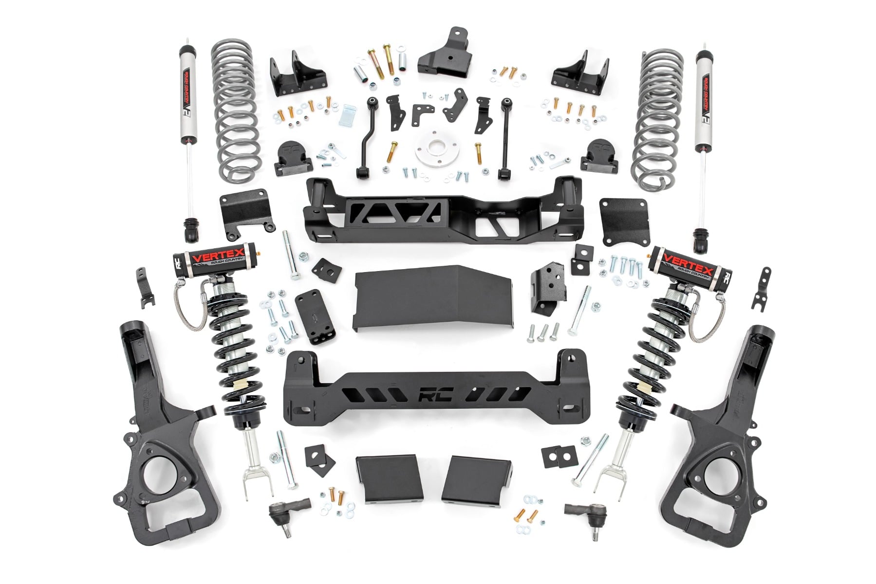 6 Inch Lift Kit | Vertex/V2 | Rear Coils | Ram 1500 4WD (2025-2026) by Rough Country