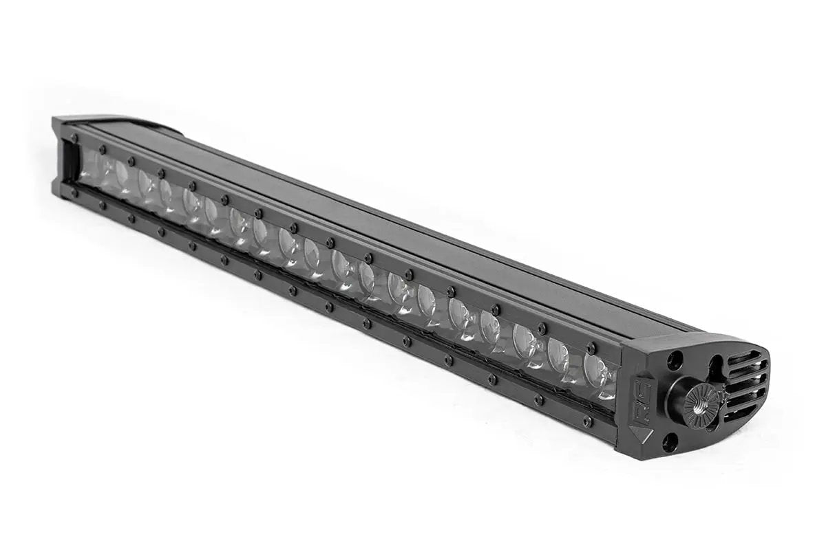 20 Inch Black Series LED Light Bar | Single Row | Amber DRL by Rough Country
