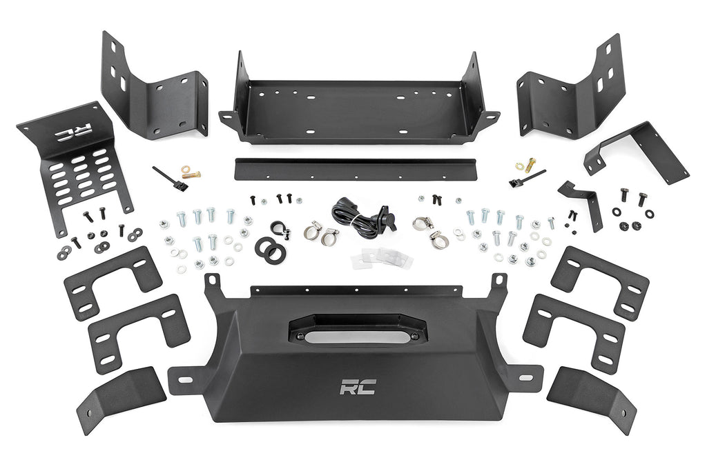 Hidden Winch Mount | All Models | Ford Bronco 4WD (2021-2026) by Rough Country