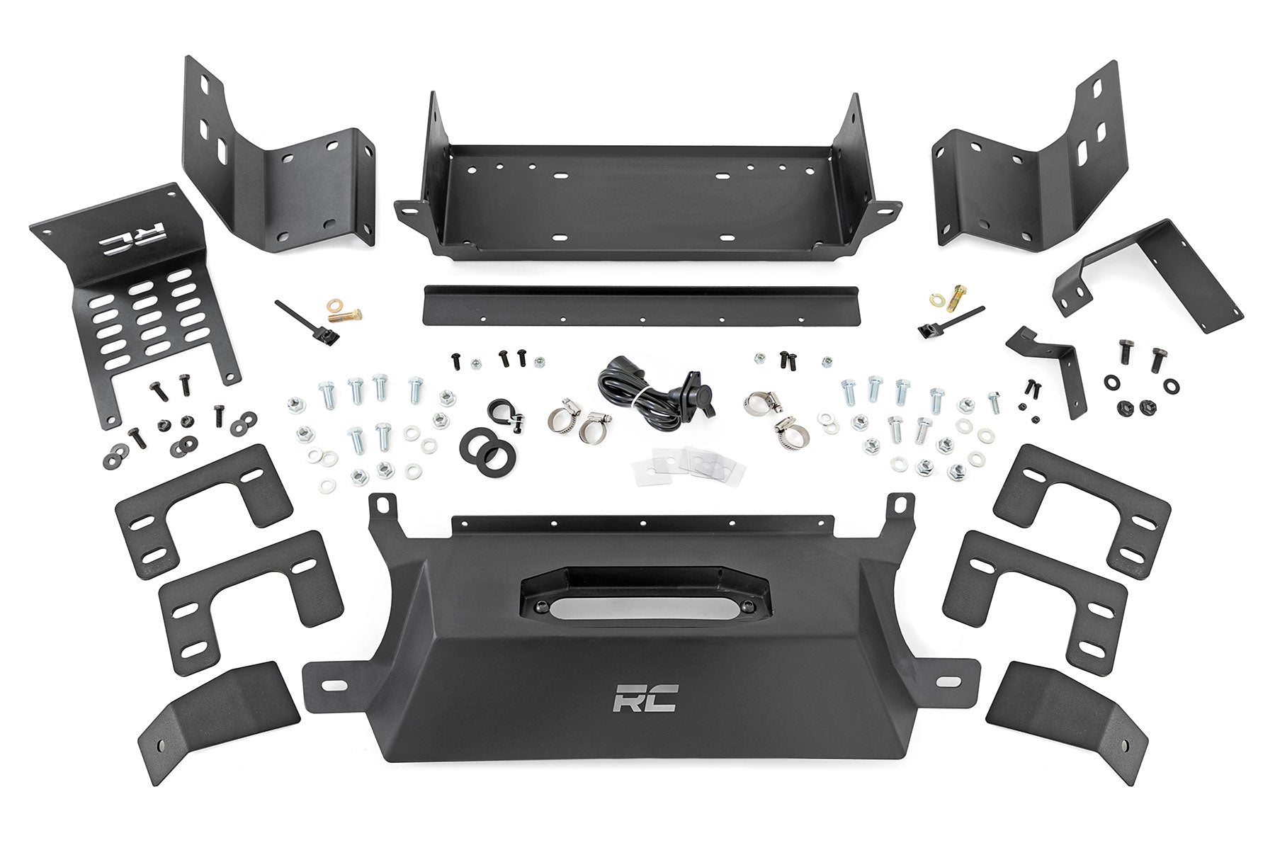 Hidden Winch Mount | All Models | Ford Bronco 4WD (2021-2026) by Rough Country