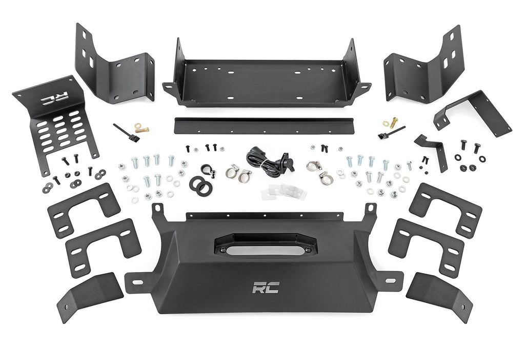 Hidden Winch Mount | All Models | Ford Bronco 4WD (2021-2026) by Rough Country