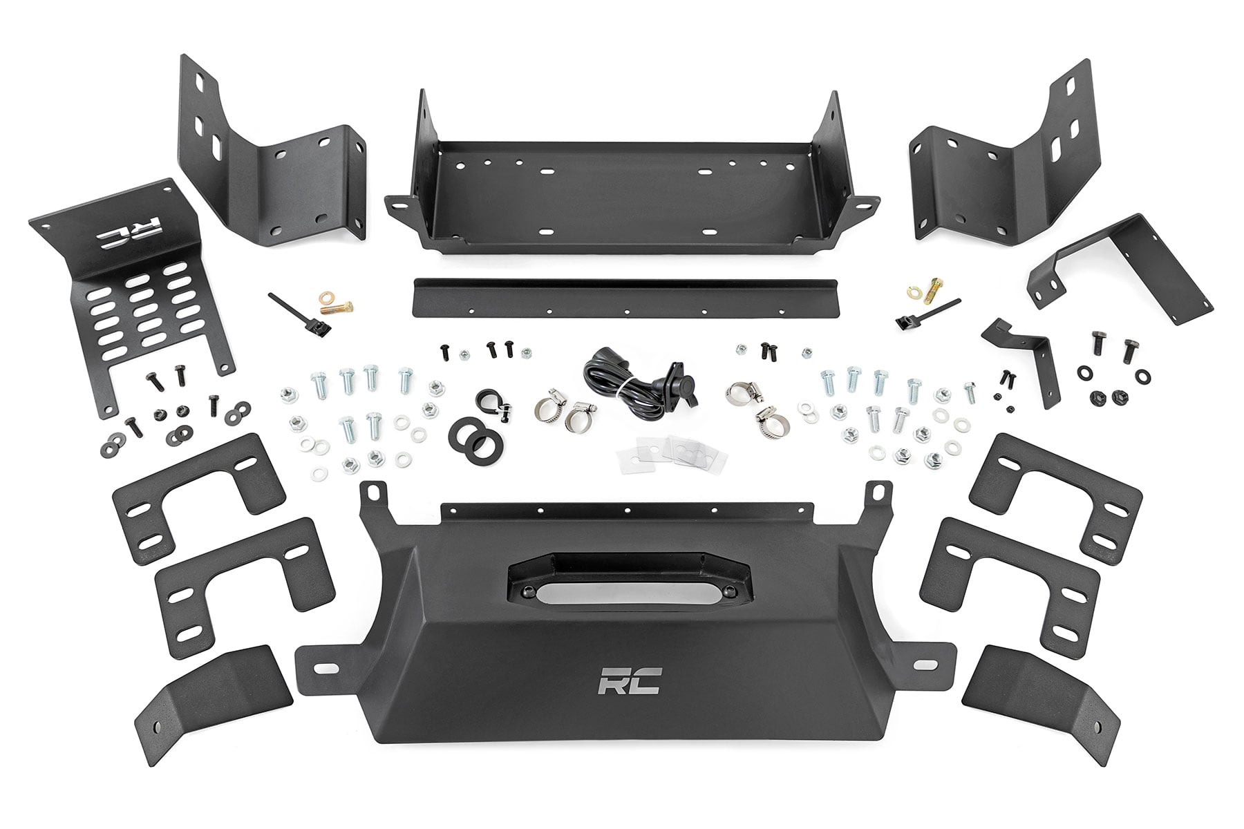 Hidden Winch Mount | All Models | Ford Bronco 4WD (2021-2026) by Rough Country