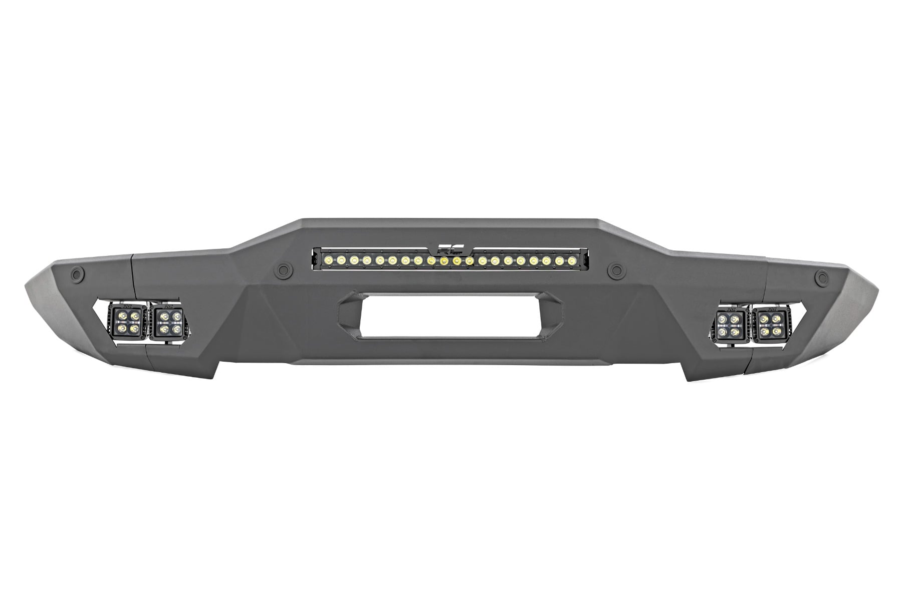 Front Bumper | Modular | Full Wings | DRL | Ford Bronco 4WD (2021-2026) by Rough Country