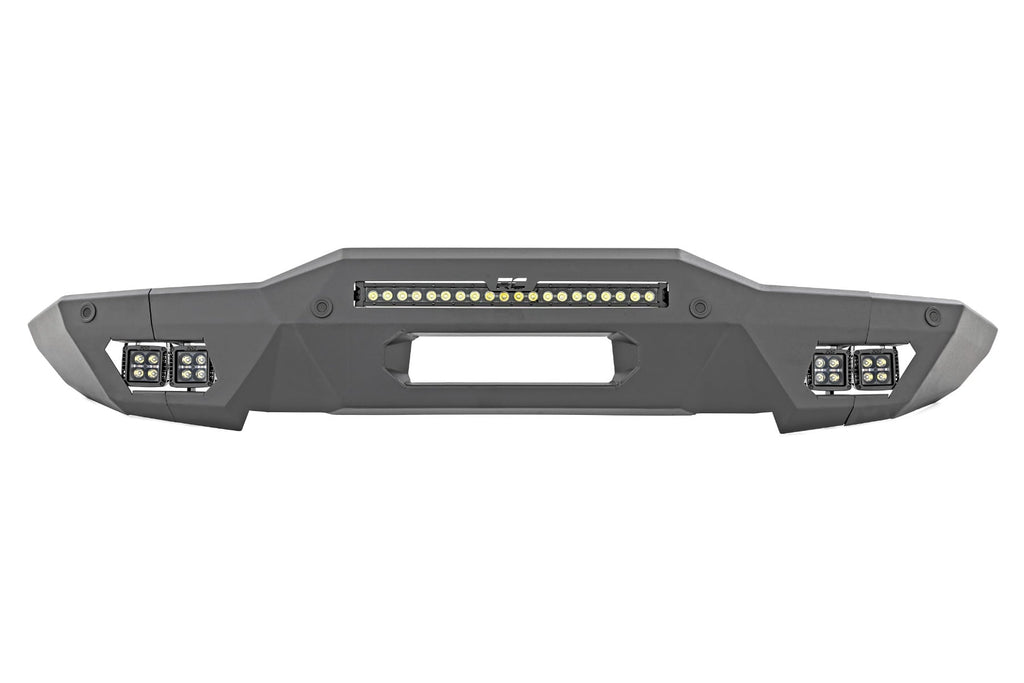 Front Bumper | Modular | Full Wings | DRL | Ford Bronco 4WD (2021-2026) by Rough Country