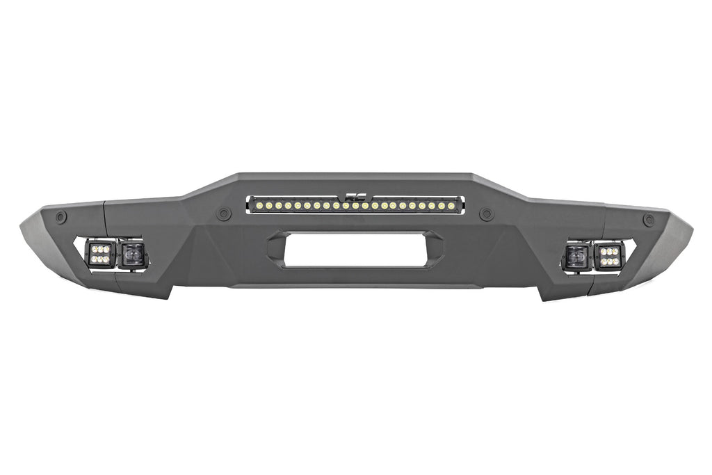 Front Bumper | Modular | Full Wings | Flood | Fog | Ford Bronco 4WD (21-26) by Rough Country