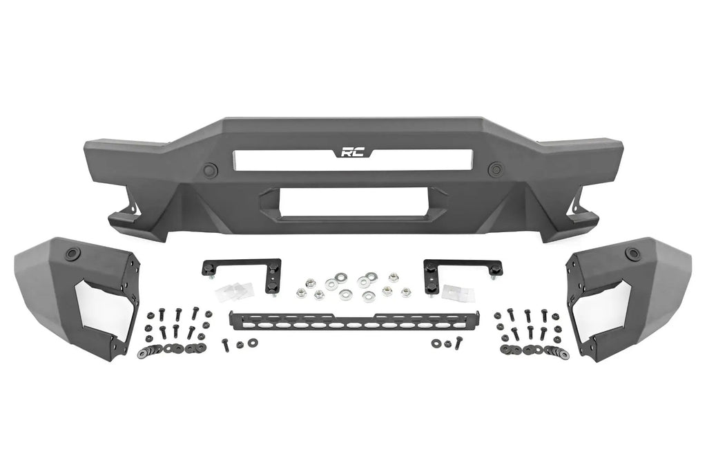 Front Bumper | Modular | Full Wings | Amber DRL | Ford Bronco 4WD (2021-2026) by Rough Country