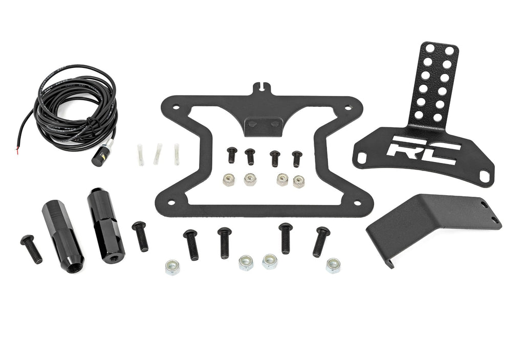 License Plate Relocation Bracket | Ford Bronco 4WD (2021-2026) by Rough Country