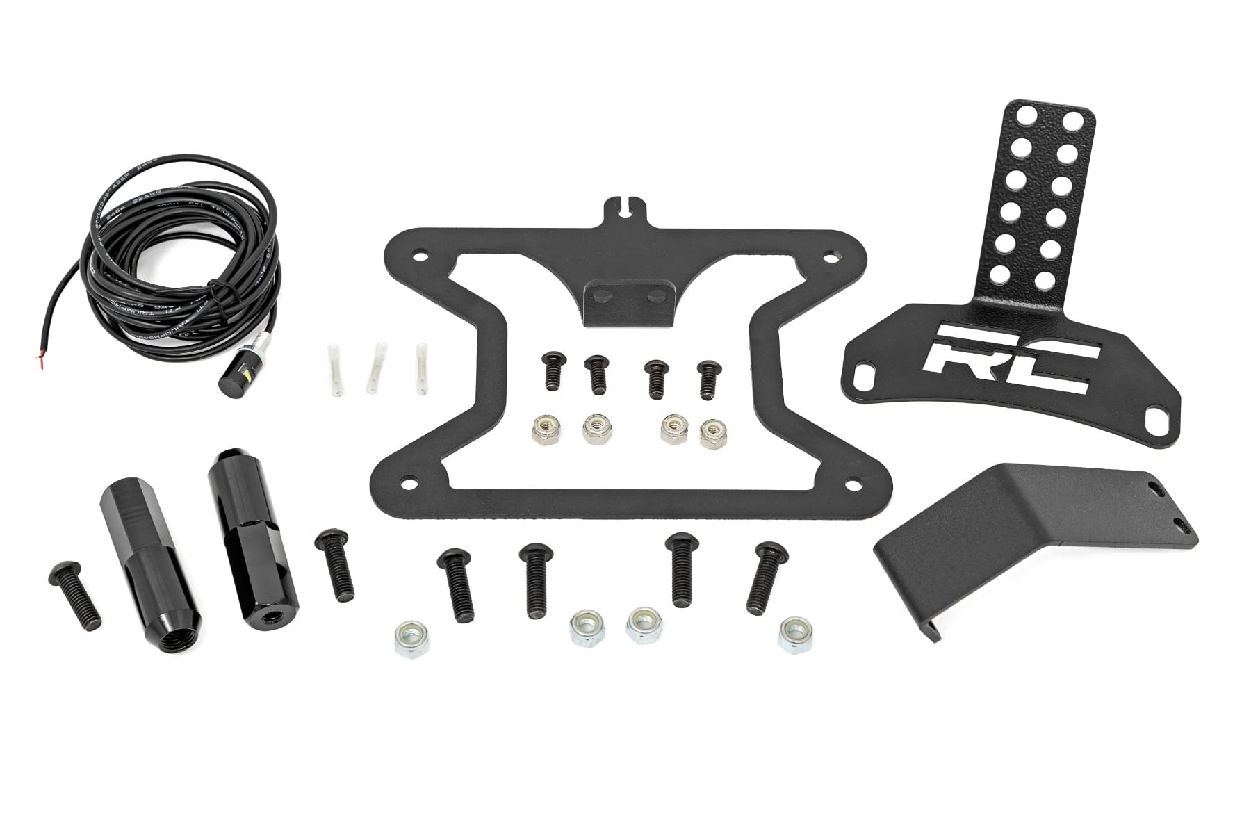 License Plate Relocation Bracket | Ford Bronco 4WD (2021-2026) by Rough Country