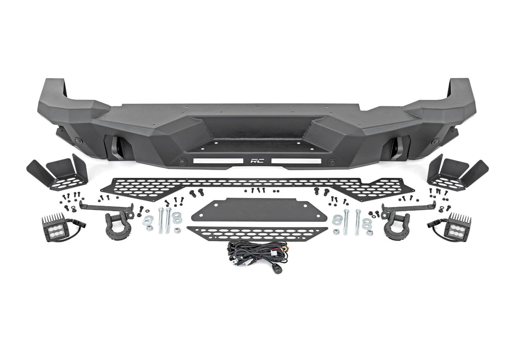 Rear Bumper | Black Series LED | Spot | Ford Bronco 4WD (2021-2026) by Rough Country