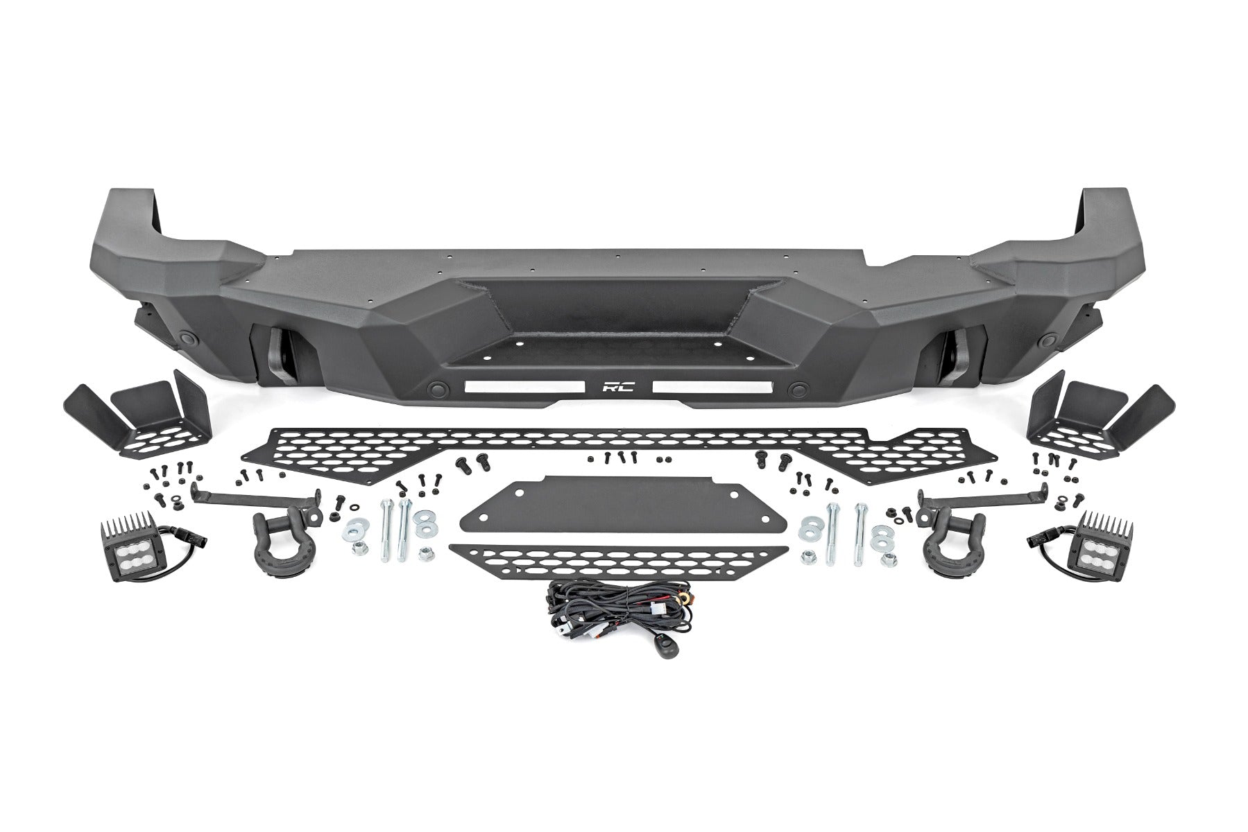Rear Bumper | Black Series LED | Spot | Ford Bronco 4WD (2021-2026) by Rough Country