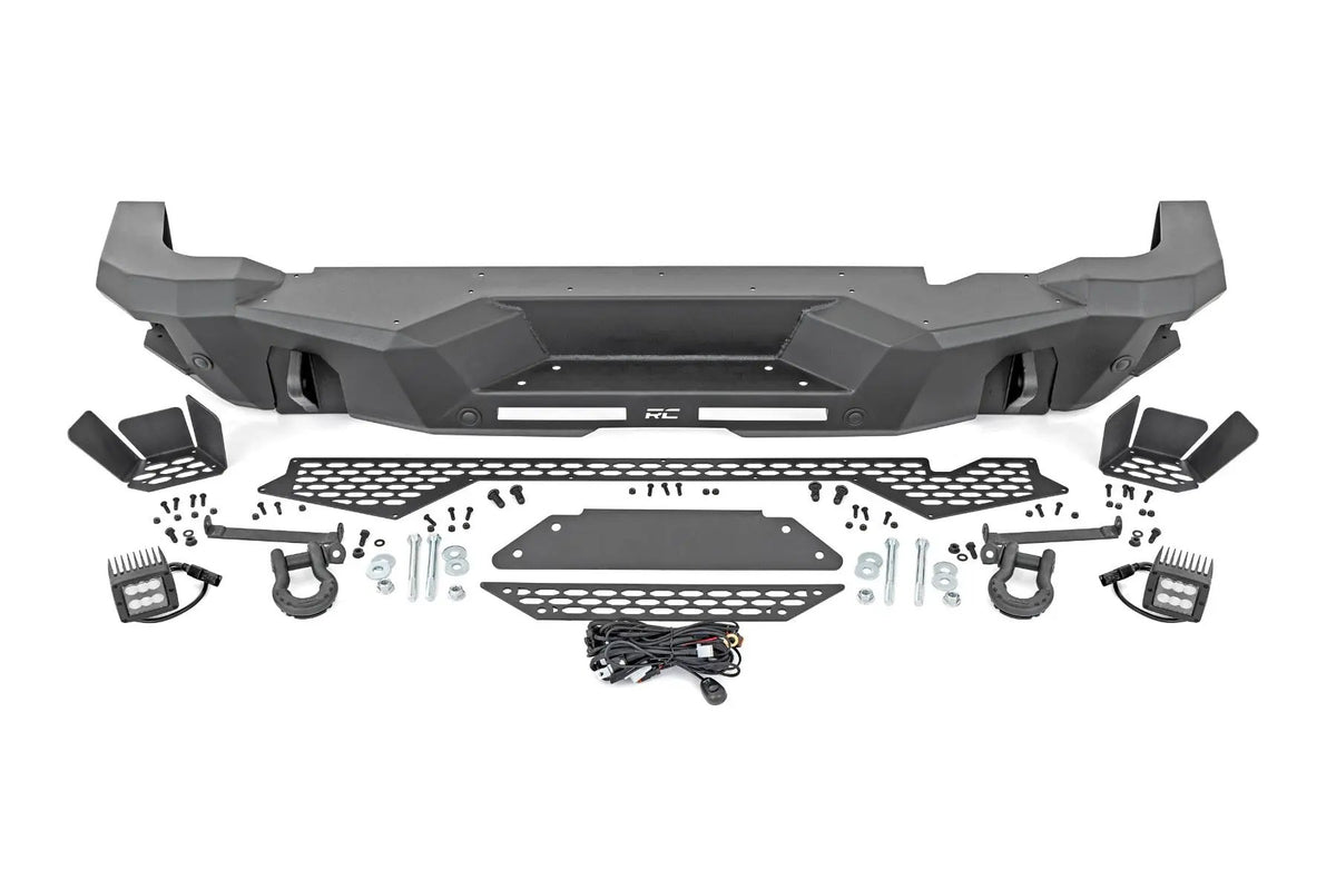 Rear Bumper | Black Series LED | Spot | Ford Bronco 4WD (2021-2026) by Rough Country