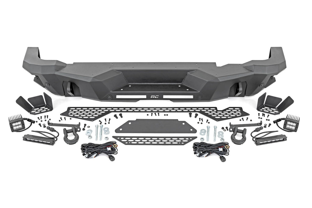 Rear Bumper | Black Series LED | Flood | Ford Bronco 4WD (2021-2026) by Rough Country