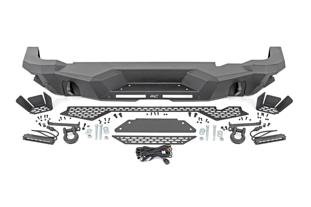 Rear Bumper | Black Series LED | 6" Pair | Slim Line | | Ford Bronco (21-26) by Rough Country