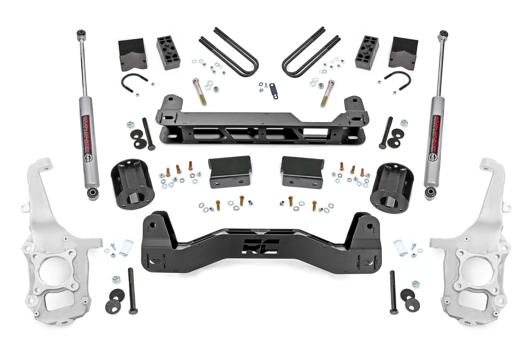 4 inch Lift Kit | Ford F-150 2WD (2021-2026) by Rough Country