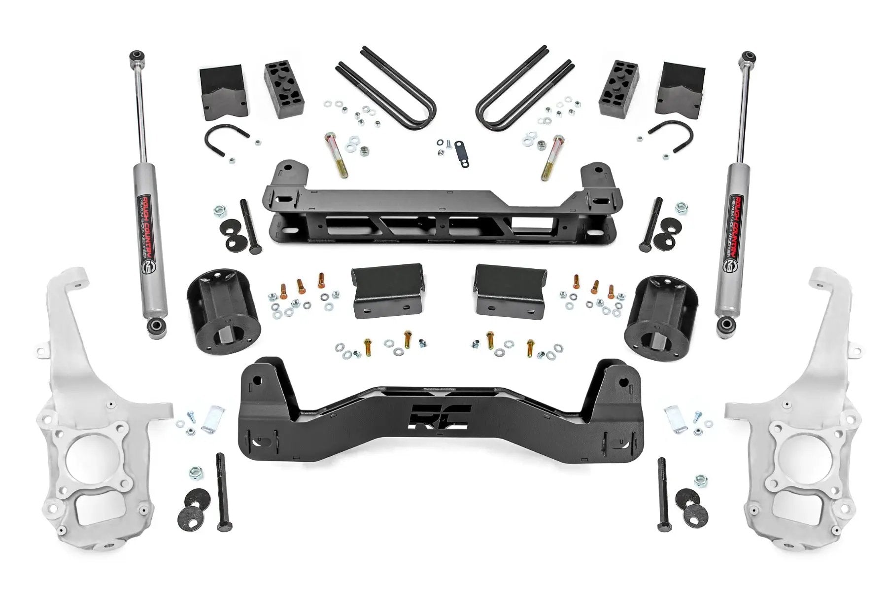 4 inch Lift Kit | Ford F-150 2WD (2021-2026) by Rough Country