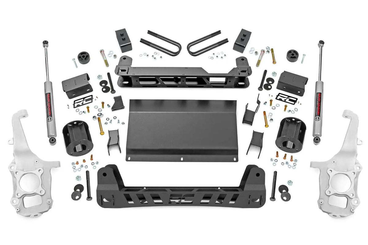 4 Inch Lift Kit | Ford F-150 Tremor 4WD (2021-2026) by Rough Country